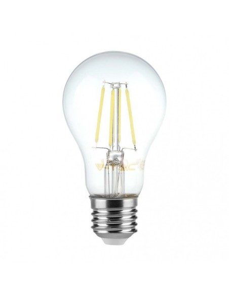 V-TAC VT-1887 Lampadina LED E27 6W A60 a filamento