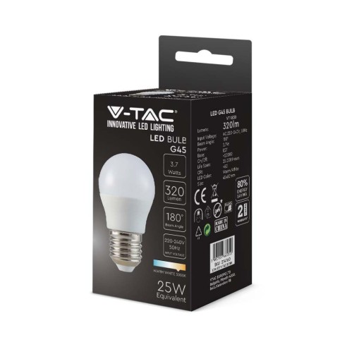 V-TAC VT-1980 LED Bulb E27 4W G45...