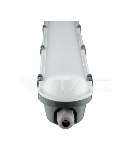 V-TAC PRO VT-120036-M LED plafondlamp met Samsung 36W M-Series Chip 120cm 120LM/W Satin Cover IP65