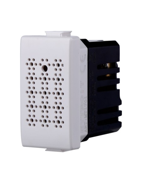 Módulo de sensor acústico de la serie Solar, blanco, compatible con la serie BTicino Matix - Ettroit MT1701