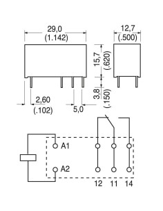 Relé de potencia, RT314730,... 2