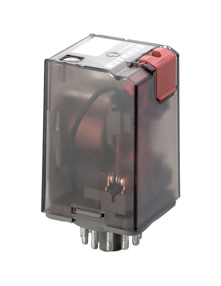 Relè octal, MT226024, 24 Vac, DPDT, 10 A, serie MT - TE Connectivity Schrack 6-1393090-4