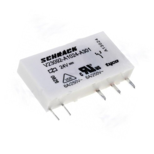 Slim relais, V23092-A1024-A301, 24...