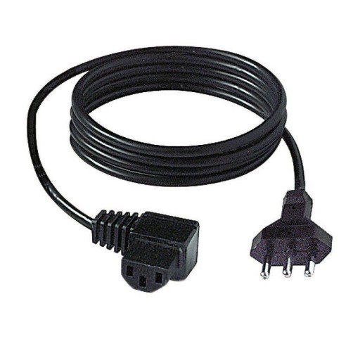 Power cable, length 2m, plug 10A, VDE...