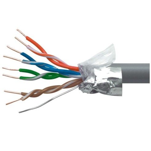 FTP network cable cat. 5e, copper...