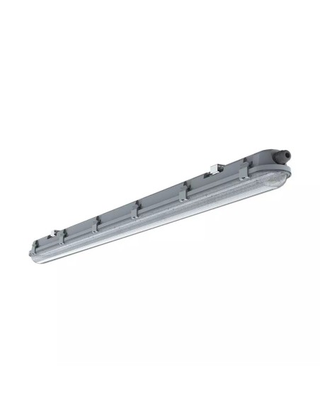 V-TAC PRO VT-150048 Samsung Chip LED Plafonnier étanche 48W 150cm 120LM/W Couverture transparente IP65
