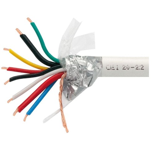 Cable for alarm systems, 2x0.50mm2...