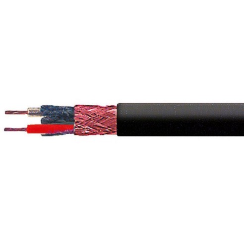 Afgeschermde kabel 2x0,35 mm2,...