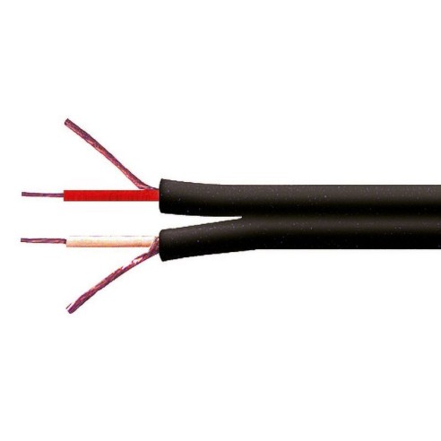 Câble plat blindé 2x0.14 mm2,...