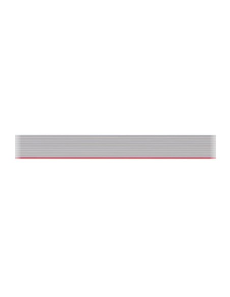 14-core flat cable, AWG28, pitch 1.27mm, colour grey