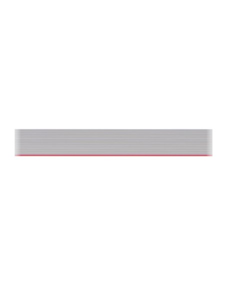 16-core flat cable, AWG28, pitch 1.27mm, colour grey