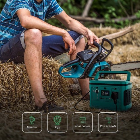Power station portatile 500W con...
