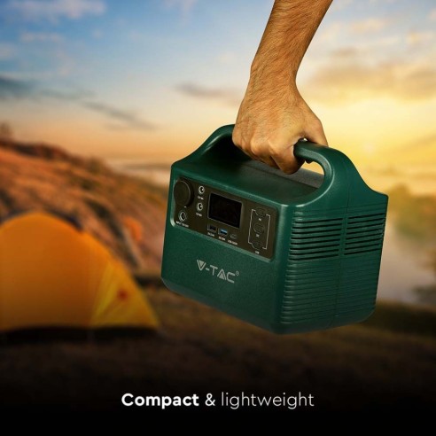 Portable 300W power station with...