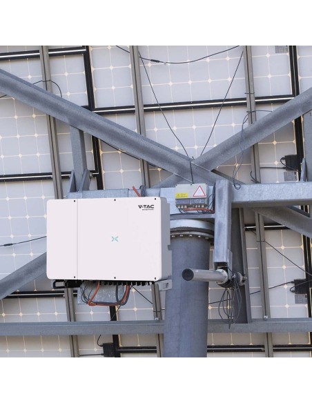 Inverter di rete On-Grid per impianto fotovoltaico, 100KW, trifase, garanzia 10 anni - V-TAC VT-6607100 11520