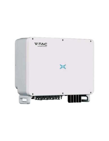 Inversor de conexión a red para sistemas fotovoltaicos, 50 kW, trifásico, 10 años de garantía - V-TAC VT-6607150 11521