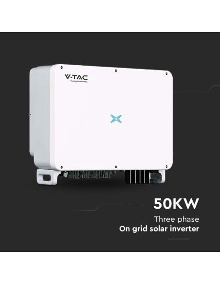 On-Grid Inverter for photovoltaic system, 50KW, three-phase, 10-year warranty - V-TAC VT-6607150 11521
