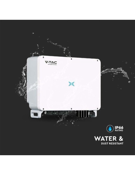 On-Grid Inverter for photovoltaic system, 50KW, three-phase, 10-year warranty - V-TAC VT-6607150 11521
