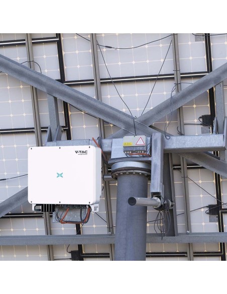 Onduleur On-Grid pour système photovoltaïque, 50KW, triphasé, garantie 10 ans - V-TAC VT-6607150 11521