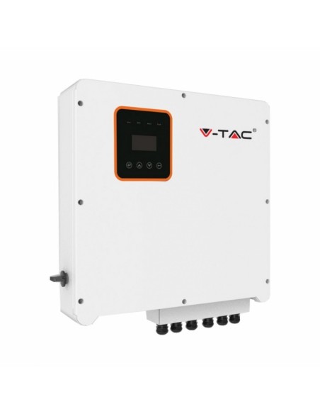 On-Grid / Off-grid hybrid grid inverter, 8KW, three-phase, 3-year warranty, with wifi data logger V-TAC VT-6608303 11375