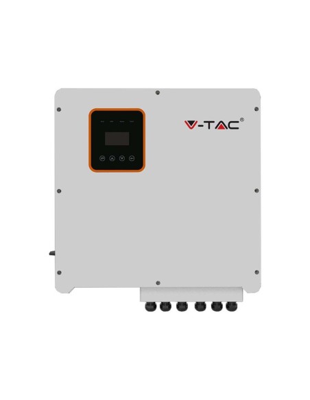 Onduleur hybride On-Grid / Off-Grid, 8KW, triphasé, garantie 3 ans, avec enregistreur de données wifi V-TAC VT-6608303 11375
