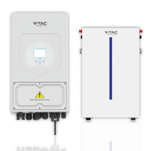 6kW fotovoltaïsche kit met LiFePo4...