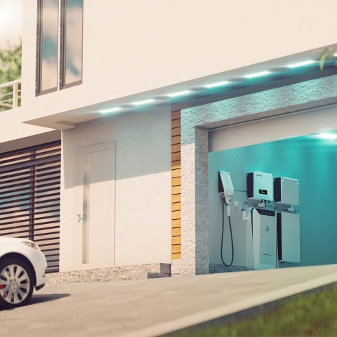 6kW Photovoltaik-Kit mit LiFePo4...