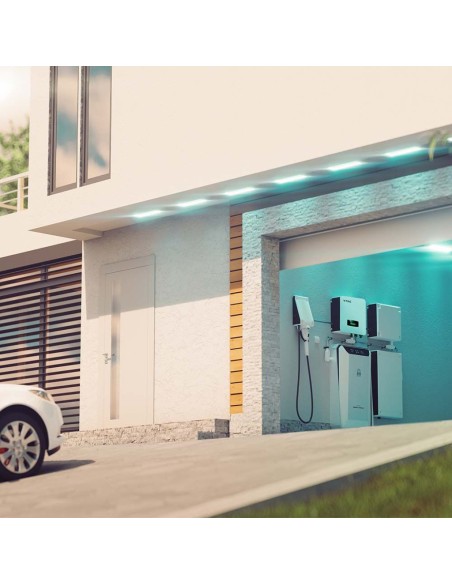 6kW Photovoltaik-Kit mit LiFePo4 51.2V 200Ah 10.24 kWh Speicherbatterie und einphasigem Hybrid-Wechselrichter - V-TAC 100159