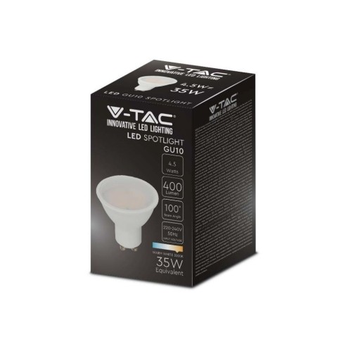 V-TAC VT-1975 Faretto LED GU10 4,5W...