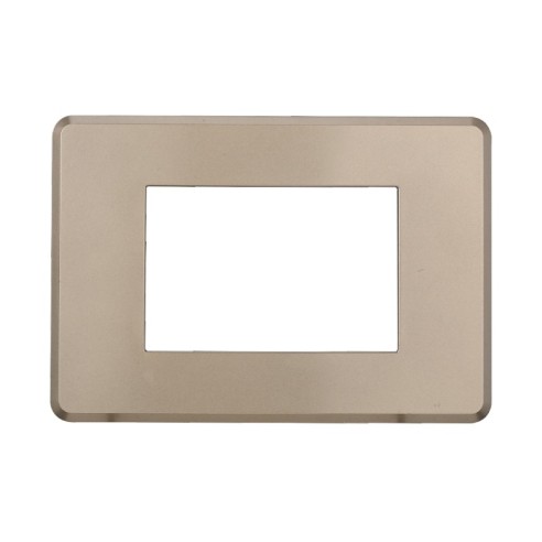 Plaque mince, série Moon, 3 modules,...