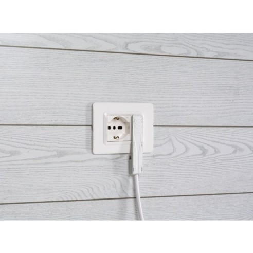 16A 2P+E ultra-flat plug, 90° bent,...