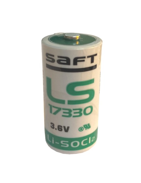 Lithium - thionylchloride (li-socl2) batterij 3.6V 2.1Ah Saft LS17330 - 2/3A