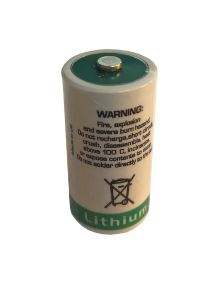 Lithium - thionylchloride (li-socl2) batterij 3.6V 2.1Ah Saft LS17330 - 2/3A