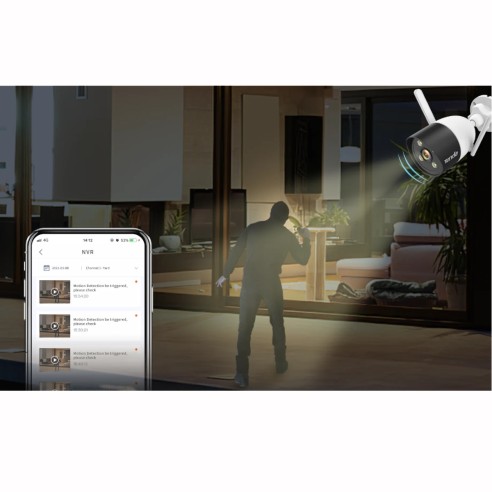 Kit 4 Bullet 3.0 Megapixel cameras,...