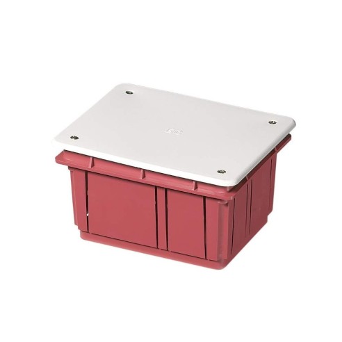 Caja de empalmes empotrable con tapa...