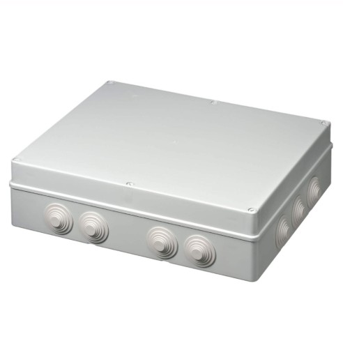 Junction box with concentric cable...