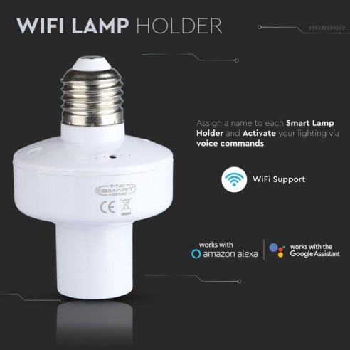 E27 (max 20W) WiFi Lampenfassung,...