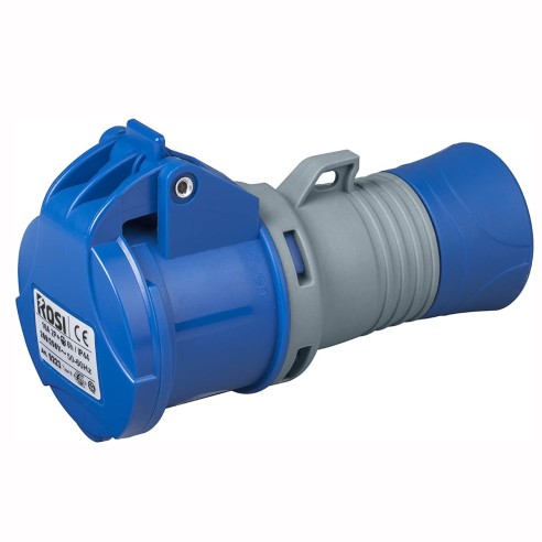Prise industrielle 230V, 2P+E, 16A,...
