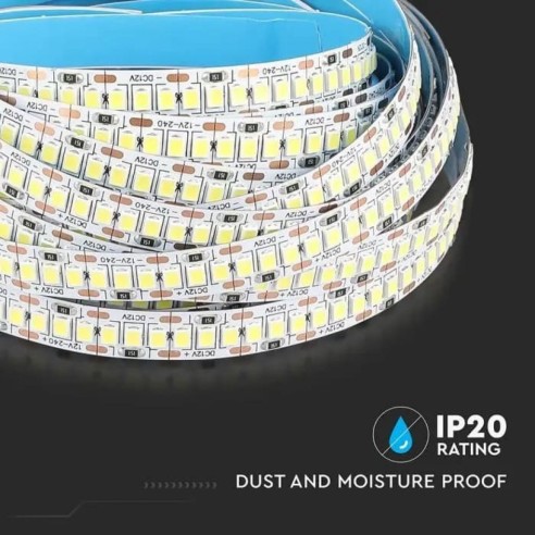 Led-Streifen 12V, SMD2835, 20W/m, 240...
