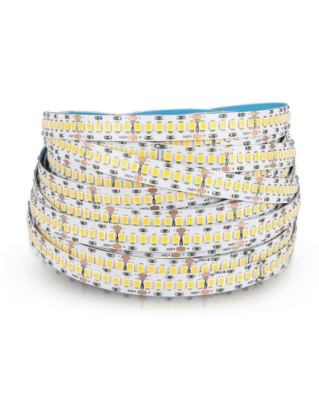 Strip led 24V, chip Samsung, SMD2835, 18W/m, 240 led/m, IP20, larghezza 10mm, CRI95 - V-TAC PRO VT-10-240