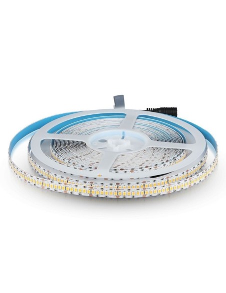 Bande LED 24V, puce Samsung, SMD2835, 18W/m, 240 leds/m, IP20, largeur 10mm, CRI95 - V-TAC PRO VT-10-240