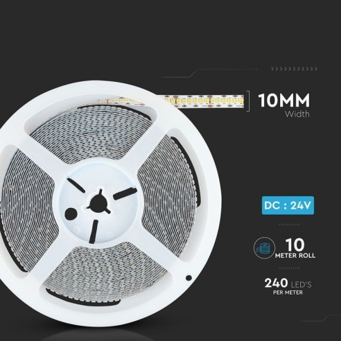 Bande LED 24V, puce Samsung, SMD2835,...