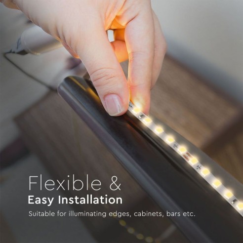 LED strip 24V, SMD2835, 9W/m, 128...
