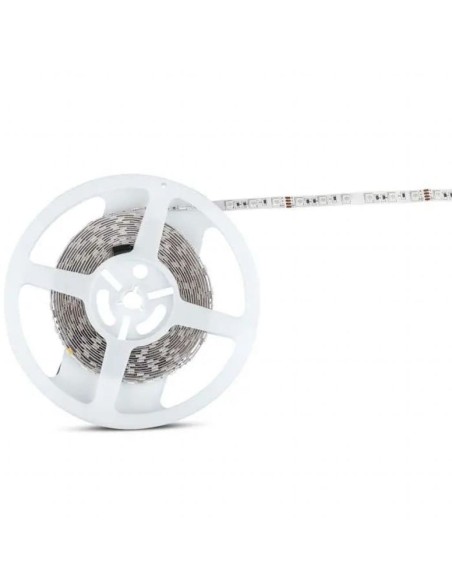 Strip led 24V, SMD5050, 10W/m, 60 led/m, IP20, larghezza 10mm - V-TAC VT-5050