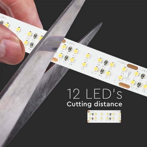 Tira LED 24V, SMD2216, 30W/m, 360...