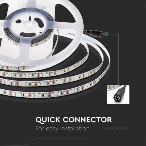 LED-strip 24V, SMD2835, 8W/m, 120...