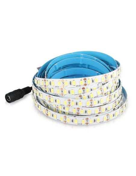 Bande LED 12V, SMD5730, 18W/m, 120 leds/m, IP20, largeur 10mm - V-TAC VT-5730