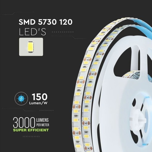 Led-Leiste 12V, SMD5730, 18W/m, 120...