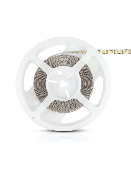 Strip led 12V, SMD2835, 17W/m, 204 led/m, IP20, larghezza 10mm - V-TAC VT-2835