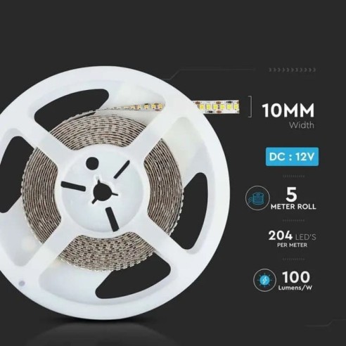 Bande LED 12V, SMD2835, 17W/m, 204...