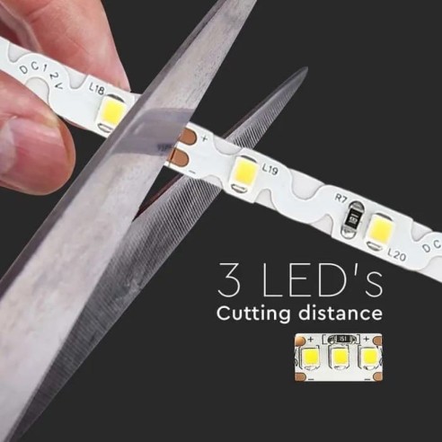 Strip led 24V, SMD2835, 18W/m, 238...